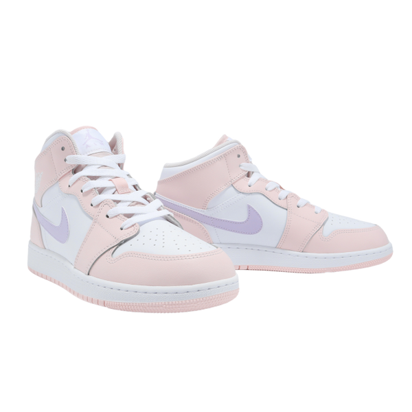 Air Jordan 1 Mid GS Pink Wash / White FD8780-601 фото