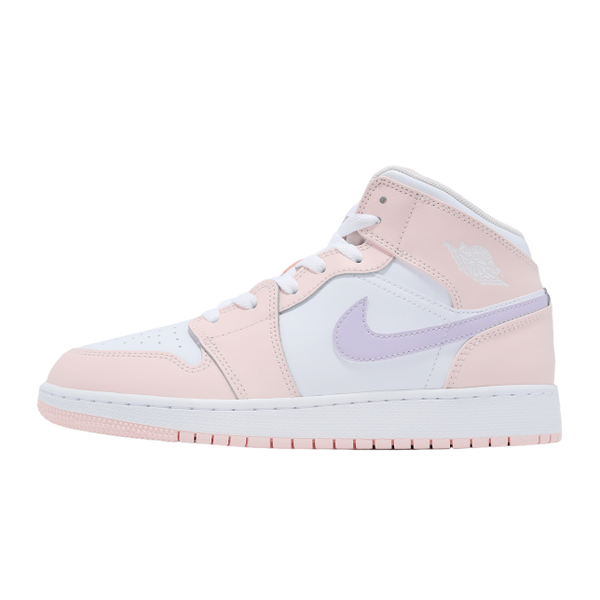 Air Jordan 1 Mid GS Pink Wash / White FD8780-601 фото