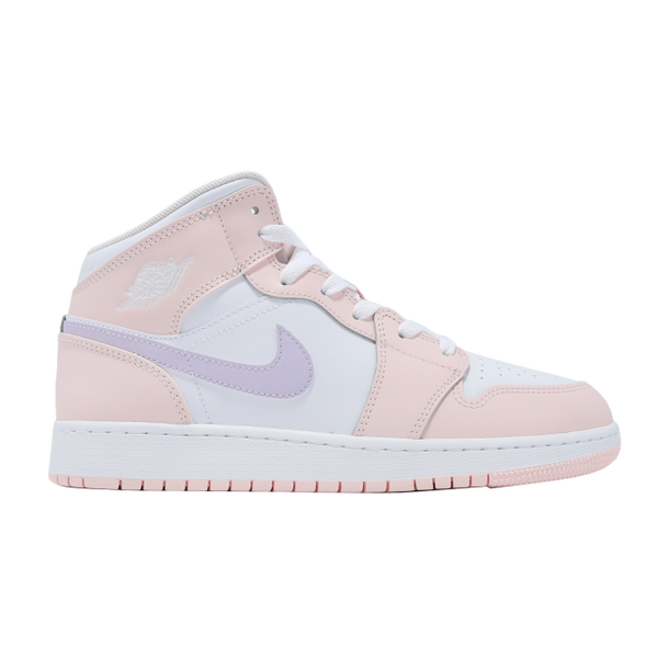 Air Jordan 1 Mid GS Pink Wash / White FD8780-601 фото