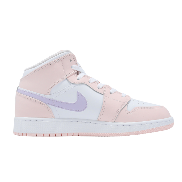 Air Jordan 1 Mid GS Pink Wash / White FD8780-601 фото