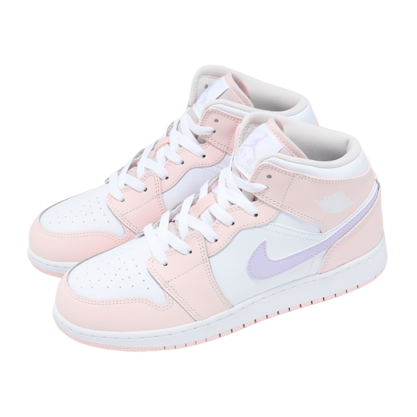 Air Jordan 1 Mid GS Pink Wash / White FD8780-601 фото