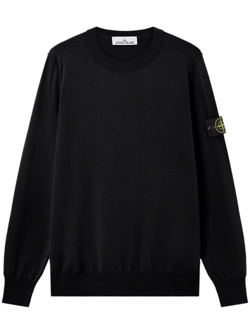Свитер с круглым вырезом Stone Island Black L1S155100053-S00B2 V0029 фото