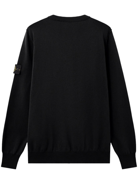 Светр з круглим вирізом Stone Island Black L1S155100053-S00B2 V0029 фото
