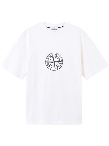 Футболка Stone Island White Summer 26 L1S152100001-S0362 V0001 фото