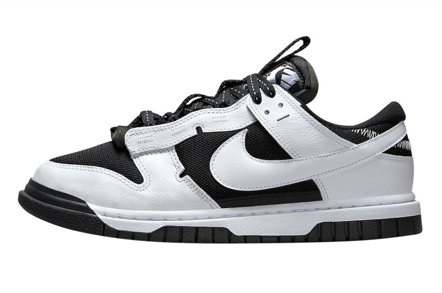 Nike Dunk Low Jumbo Reverse Panda White/Black DV0821-002 фото