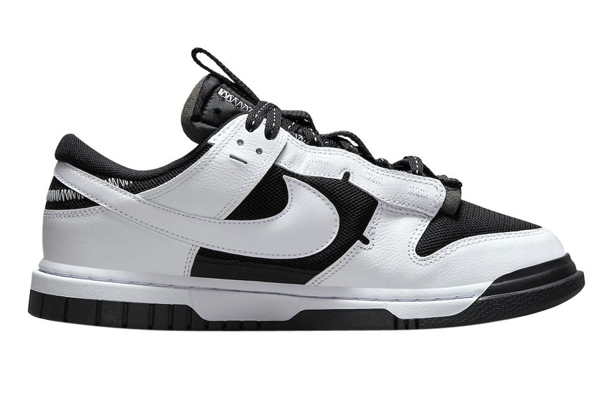 Nike Dunk Low Jumbo Reverse Panda White/Black DV0821-002 фото