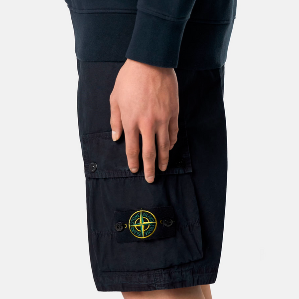 Шорти Stone Island Bermuda Navy Blue K1S15L100011-S00WA V0120 фото
