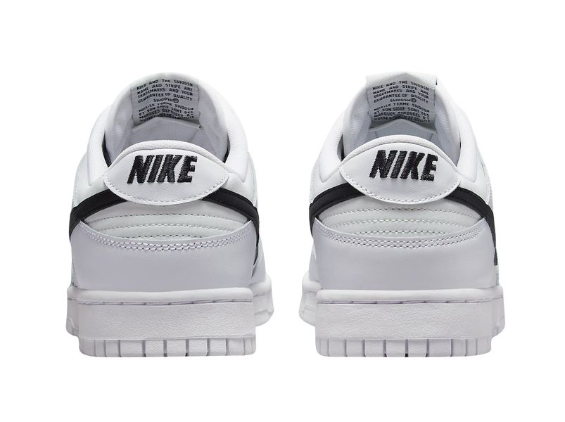 Nike Dunk Low White Black DJ6188-101 фото