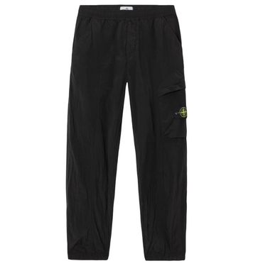 Штани чоловічі Stone Island Loose Fit Cargo Black K1S153100006 S0019 V0029 фото