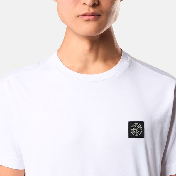 Футболка Stone Island White K2S152100027-S0013 V0001 фото