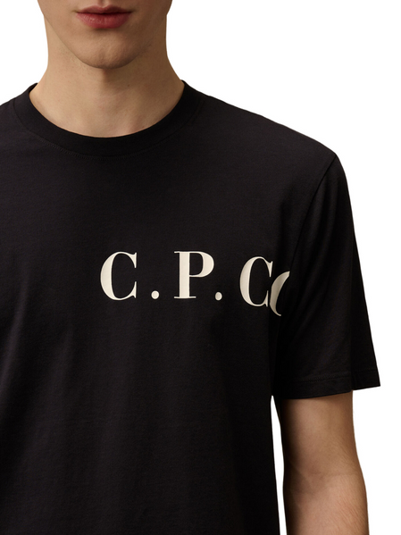 Футболка C.P. Company 30/1 Blue COL:888 18CMTS139A 005100W фото