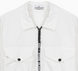 Зип овершот Stone Island White 7615117E4 V0003 фото 2