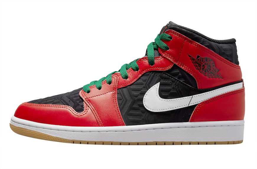 Jordan 1 Mid SE Christmas DQ8417-006 фото