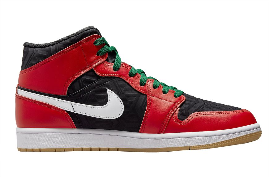 Jordan 1 Mid SE Christmas DQ8417-006 фото