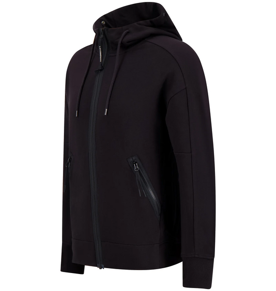 Толстовка чоловіча C.P. Company Diagonal Raised Black  COL:999 RCCMSS715A 005086W COL:999 фото