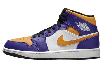 Jordan 1 Mid LA Lakers DQ8426-517 фото