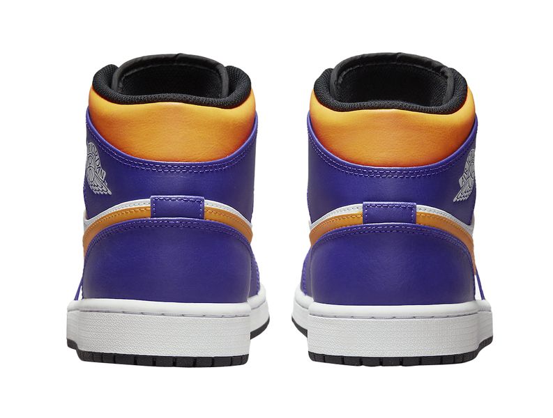 Jordan 1 Mid LA Lakers DQ8426-517 фото