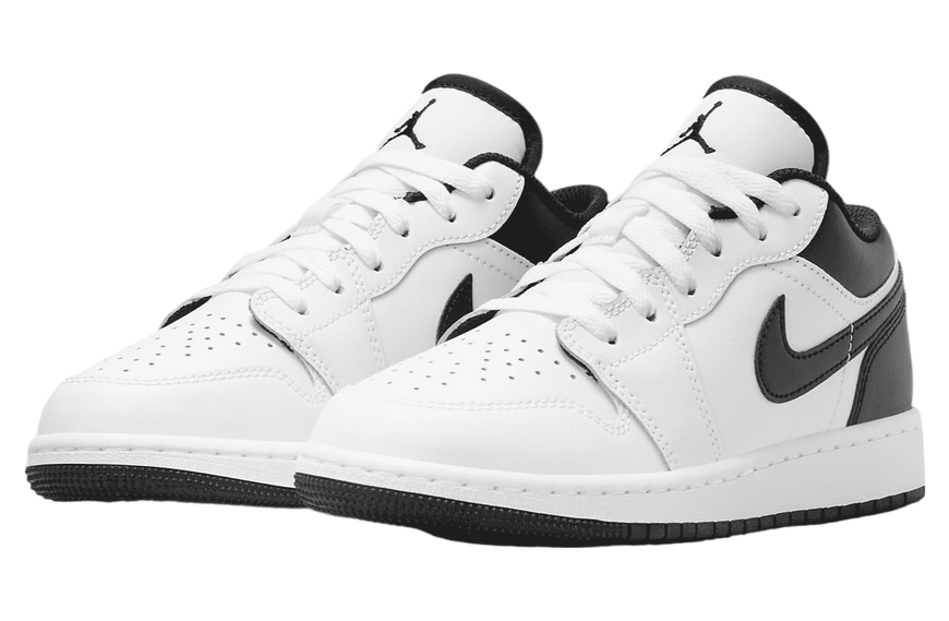 Air Jordan 1 Low GS White / Black 553560-132 фото