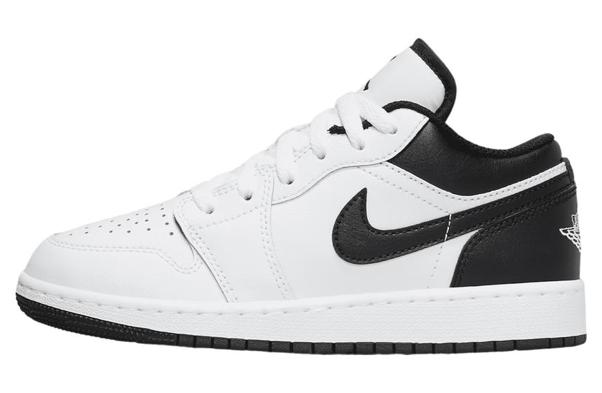 Air Jordan 1 Low GS White / Black 553560-132 фото