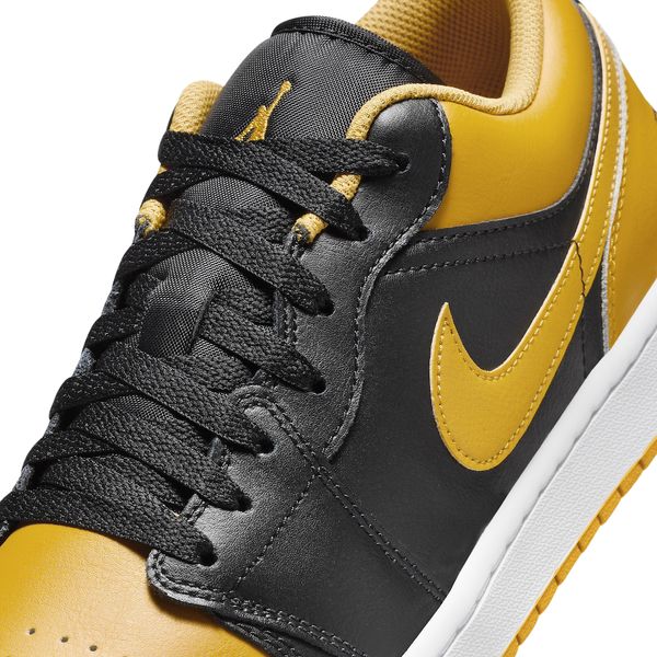 Air Jordan 1 Low Yellow Ochre 553558-072 фото