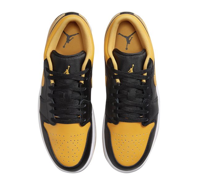 Air Jordan 1 Low Yellow Ochre 553558-072 фото