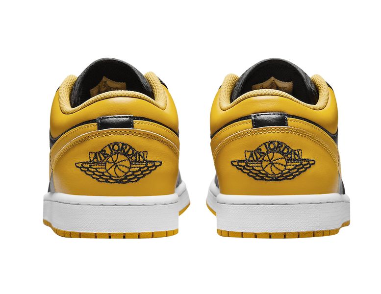 Air Jordan 1 Low Yellow Ochre 553558-072 фото