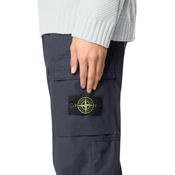 Штани карго Stone Island Cotton Stretch Navy Blue L1S153100031-0003 V0020 фото