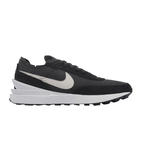 Nike Waffle One Leather Black White DX9428-001 фото