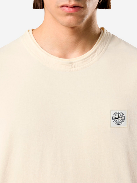 Футболка Stone Island Compass Patch Beige L1S152100020-S0368 V0193 фото