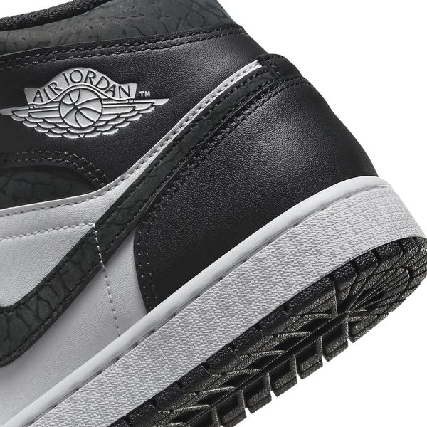 Air Jordan 1 Mid Panda Elephant FB9911-001 фото