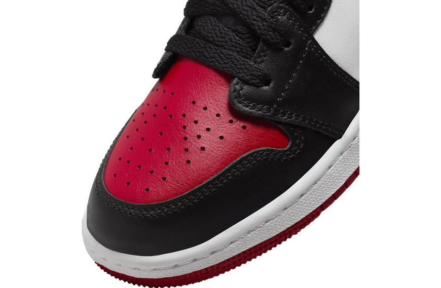 Air Jordan 1 Low GS White / Varsity Red 553560-161 фото