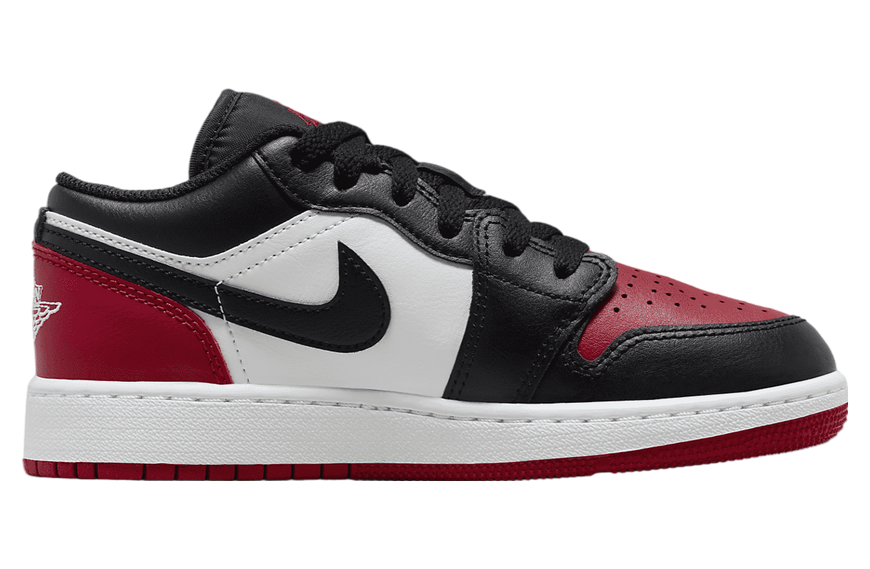 Air Jordan 1 Low GS White / Varsity Red 553560-161 фото